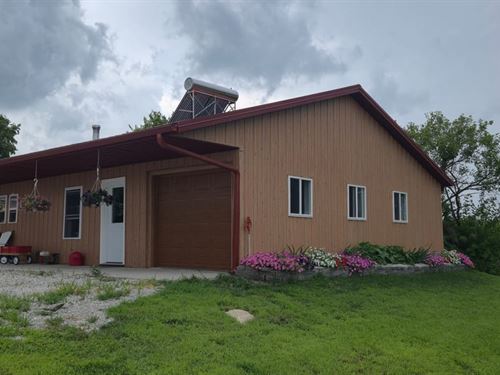 Like New Amish Built House & Barn : Martinsville : Harrison County : Missouri