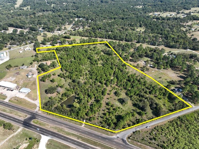 20 Acres, Highway 19 : Huntsville : Walker County : Texas