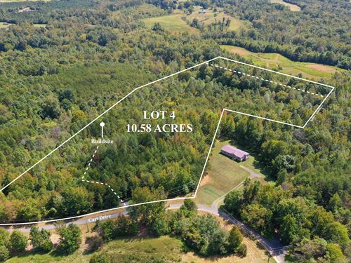 10.58 Acres of Wooded Land : Reidsville : Rockingham County : North Carolina