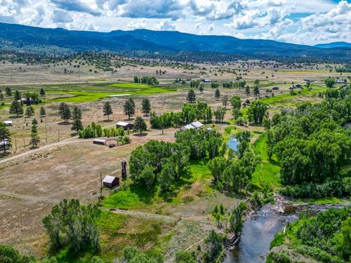 Chama NM Riverfront Estate : Chama : Rio Arriba County : New Mexico