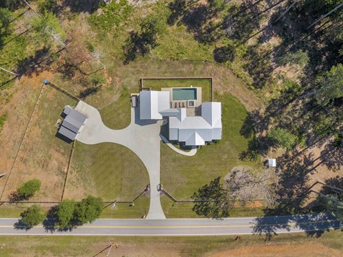 Fully Renovated Custom Brick Ranch : Social Circle : Walton County : Georgia