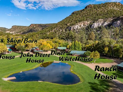 Hines Ranch Retreat : Apache Creek : Catron County : New Mexico