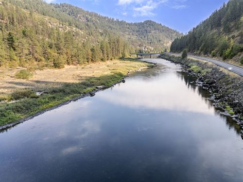 Deyo Clearwater River Frontage : Orofino : Clearwater County : Idaho