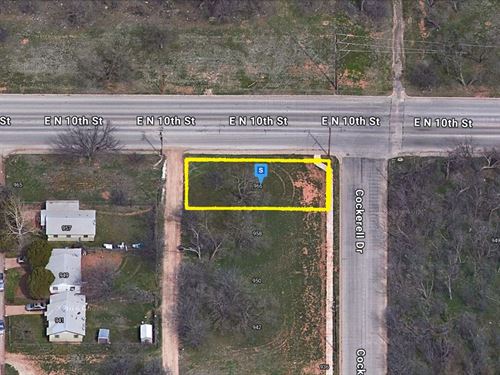 Corner Lot for Only $543.57/Month : Abilene : Taylor County : Texas