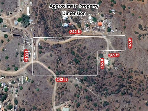 4 Acre Residential Lot in Grant, NM : Arenas Valley : Grant County : New Mexico