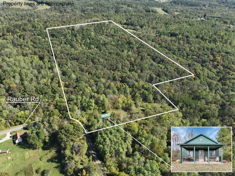 Rauber Rd, 53 Acres : Logan : Hocking County : Ohio