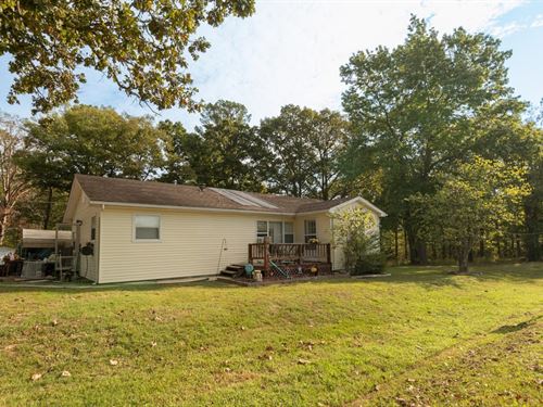 3-Bed Home on 5 AC For Sale : Poplar Bluff : Butler County : Missouri