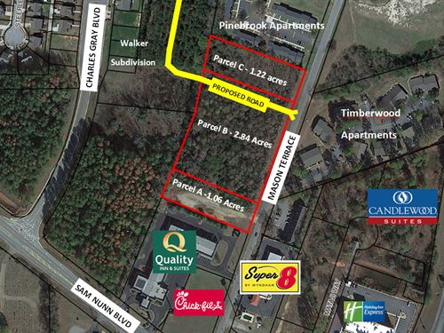 2.84 Acre Commercial Lot : Perry : Houston County : Georgia