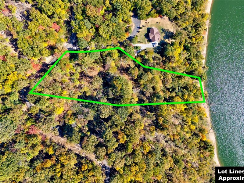 Dock-Able Cherokee Lakefront Lot : Mooresburg : Hawkins County : Tennessee