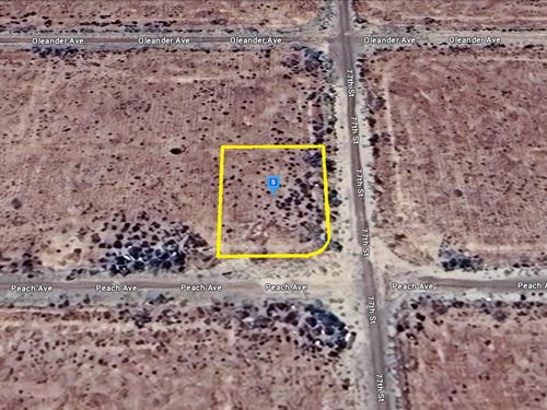Affordable Cal City Lot, $323.35/Mo : California City : Kern County : California