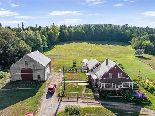 Beautiful Wooded Country Farm : Milan : Coos County : New Hampshire