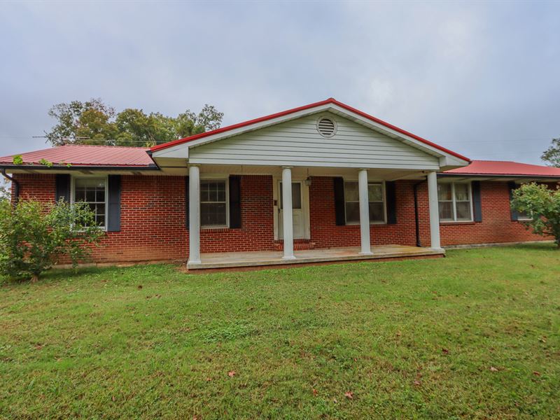 3Br / 2Ba Home on 74Ac in 12 Tracts : Silver Point : Putnam County : Tennessee