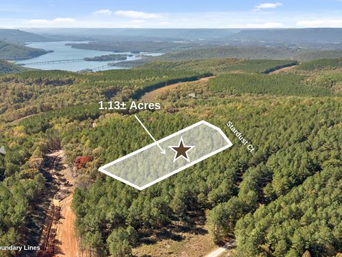 1.13+/- Acre Mountaintop Homesite : Guild : Marion County : Tennessee