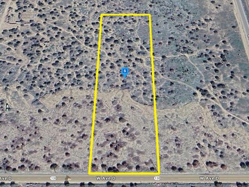 Scenic Lancaster Lot, $1,832.31/Mo : Lancaster : Los Angeles County : California