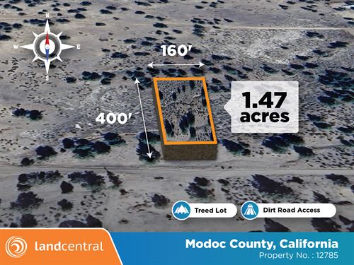 1.47 Acres in Modoc, CA : Alturas : Modoc County : California