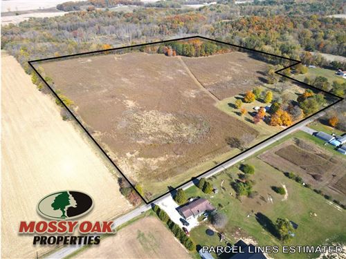 37.4 Acres / 5856 E 650 S Pier : Pierceton : Kosciusko County : Indiana