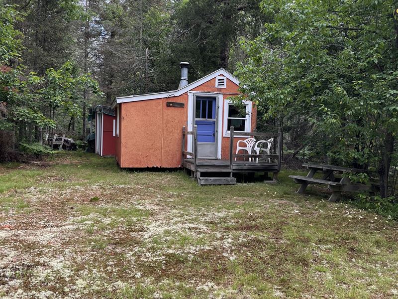 Trappers Cabin on 20 Acres : Champion Twp : Marquette County : Michigan