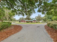 70 Acre Gated Lakefront Estate : Clermont : Lake County : Florida
