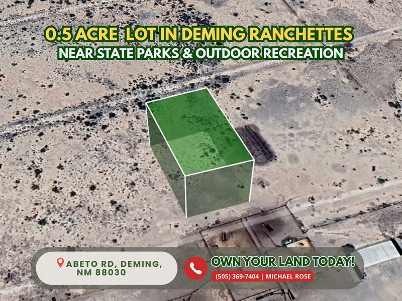 .5 Acre in Deming Ranchettes : Deming : Luna County : New Mexico
