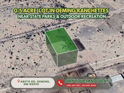 .5 Acre in Deming Ranchettes : Deming : Luna County : New Mexico