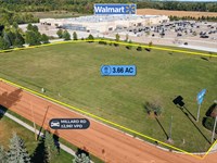 3.66 AC Walmart Outparcel : Three Rivers : Saint Joseph County : Michigan