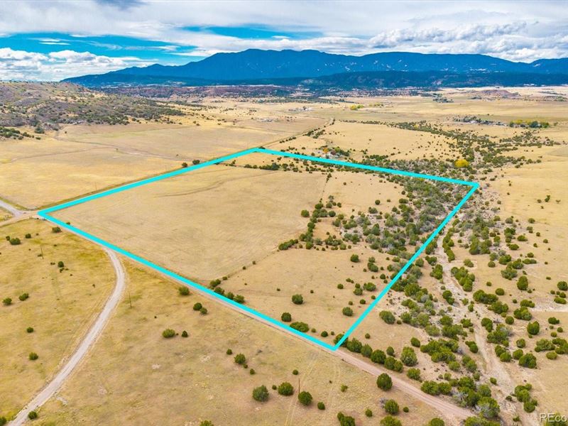 35 Acres Beulah, Colorado : Beulah Valley : Pueblo County : Colorado