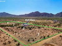 4 Lots with Well Share and Electric : Maricopa : Pinal County : Arizona