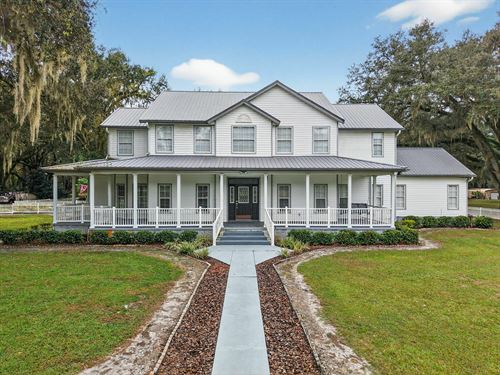Bushnell Home and Farm : Bushnell : Sumter County : Florida