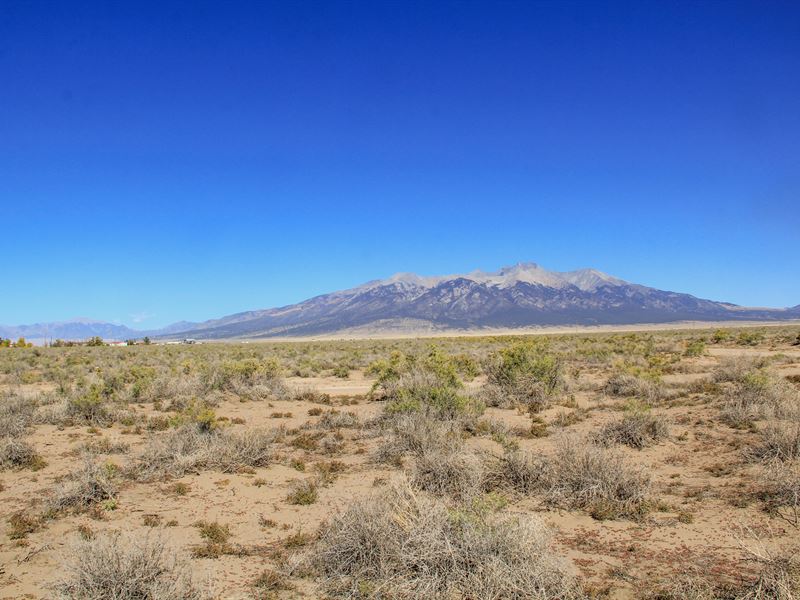 Mountain Land Near Great Dunes : Alamosa : Alamosa County : Colorado
