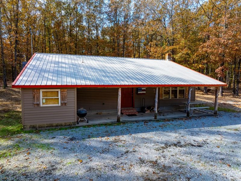 Cabin on 21 Acres, Hunting Prop : Smithville : Sharp County : Arkansas
