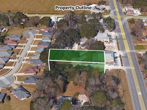 .55 Acre Commercial Lot in Daphne : Daphne : Baldwin County : Alabama