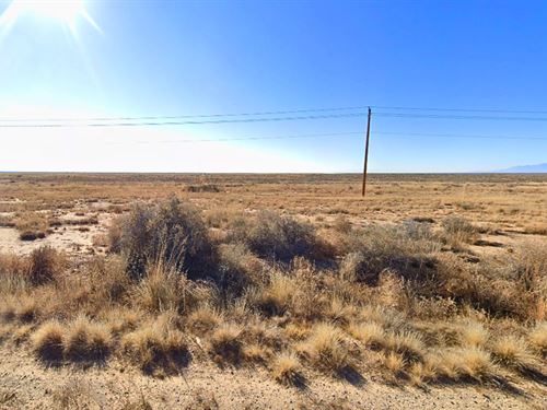 Level & Buildable in a Serene Area : Belen : Valencia County : New Mexico