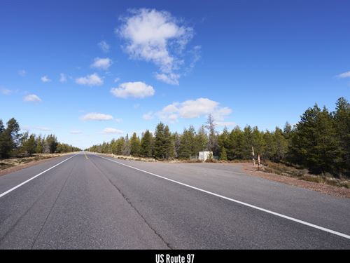 Backing Up To Scott Creek, Power : Chiloquin : Klamath County : Oregon