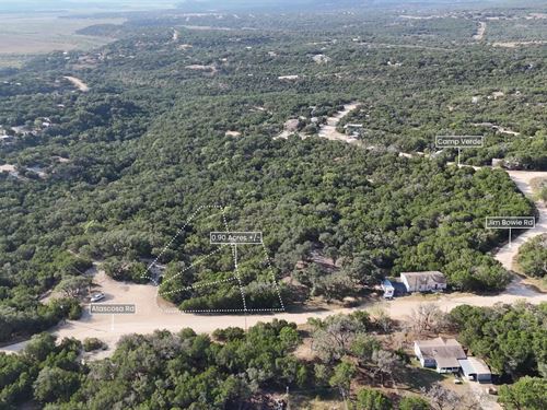 Quadruple Lot Near Lake Medina : Bandera : Medina County : Texas