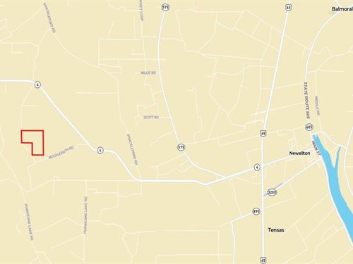 120 Acres in Tensas Parish, LA : Newellton : Tensas Parish : Louisiana