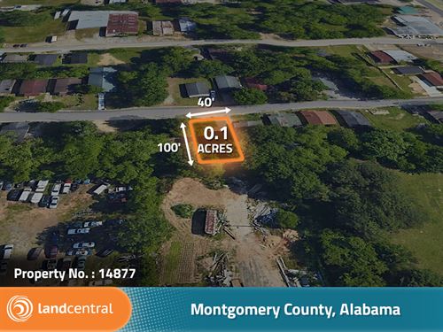 .1 Acre in Montgomery, AL : Montgomery : Alabama
