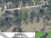 Cleared Waterfront Lot : Tutwiler : Tallahatchie County : Mississippi