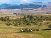 The Gates Ranch, Colorado Mountain : Burns : Eagle County : Colorado
