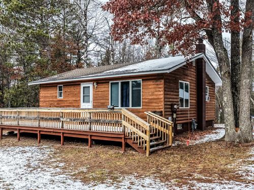 Cozy Boulder Junction Log Home : Boulder Junction : Vilas County : Wisconsin