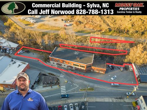 Creek Front Commercial Building : Sylva : Jackson County : North Carolina
