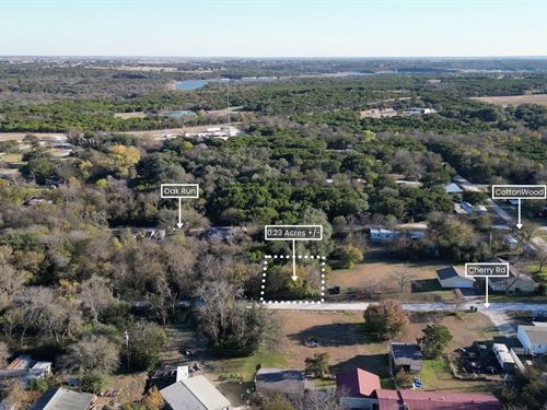 Double Lot Near Lake Whitney, TX : Whitney : Hill County : Texas