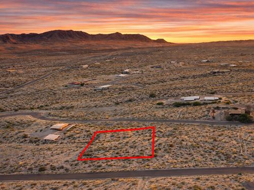 .32 Acre Power at Lot, $175/Mo : Meadview : Mohave County : Arizona