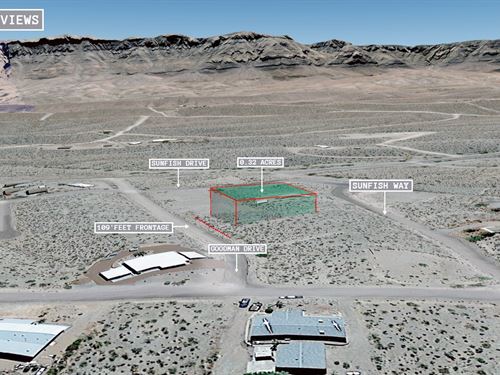 .32 Acre Power at Lot, $175/Mo : Meadview : Mohave County : Arizona