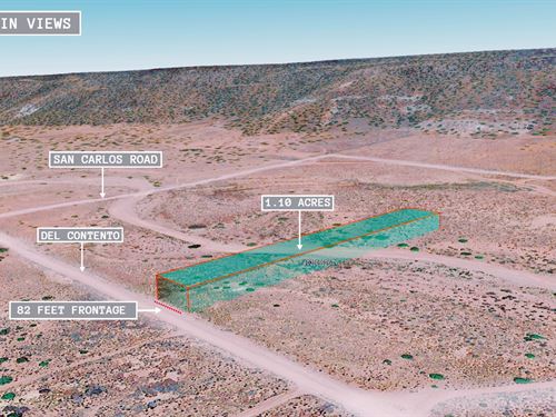 1.10 Acre, RV Included : Snowflake : Navajo County : Arizona