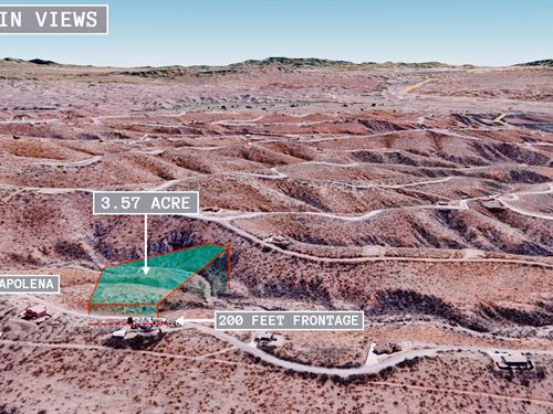 3.57 Acres in Rio Rico, $250/Mo : Rio Rico : Santa Cruz County : Arizona