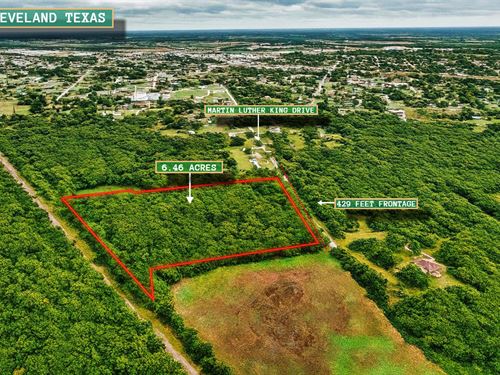 6.46 Acres in Cleveland, $5500 : Cleveland : Liberty County : Texas