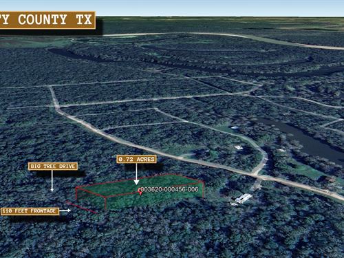 .72 Acre in Dayton, $450/Mo : Dayton : Liberty County : Texas