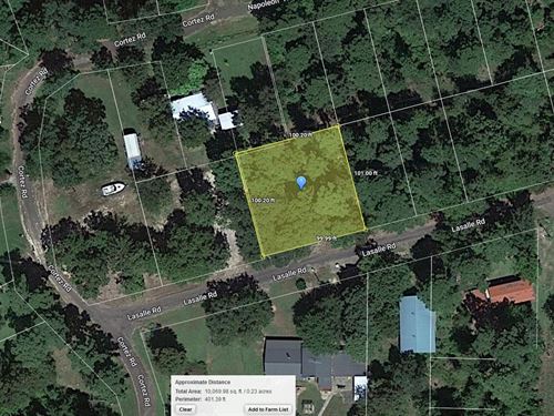 .21 Acre in Jefferson, $150/Mo : Jefferson : Marion County : Texas