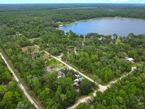 Homesite By The Lake : Fort Mc Coy : Marion County : Florida