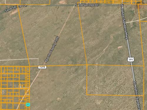 Sea Dueno DE su Pedazo DE Arizona : Sanders : Apache County : Arizona